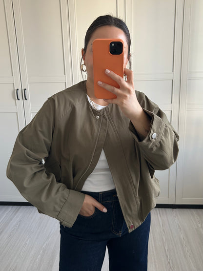Haki Bomber Ceket