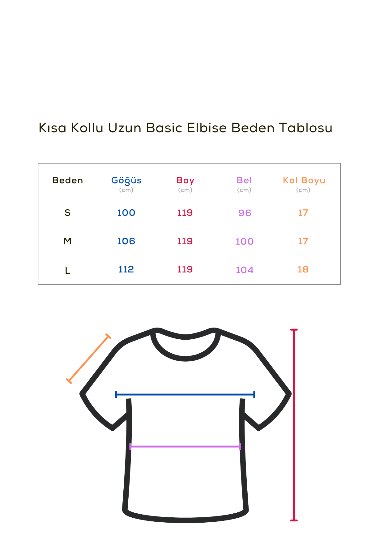 Kadın Pamuk Uzun Elbise – Kısa Kollu Kahverengi Günlük Stil