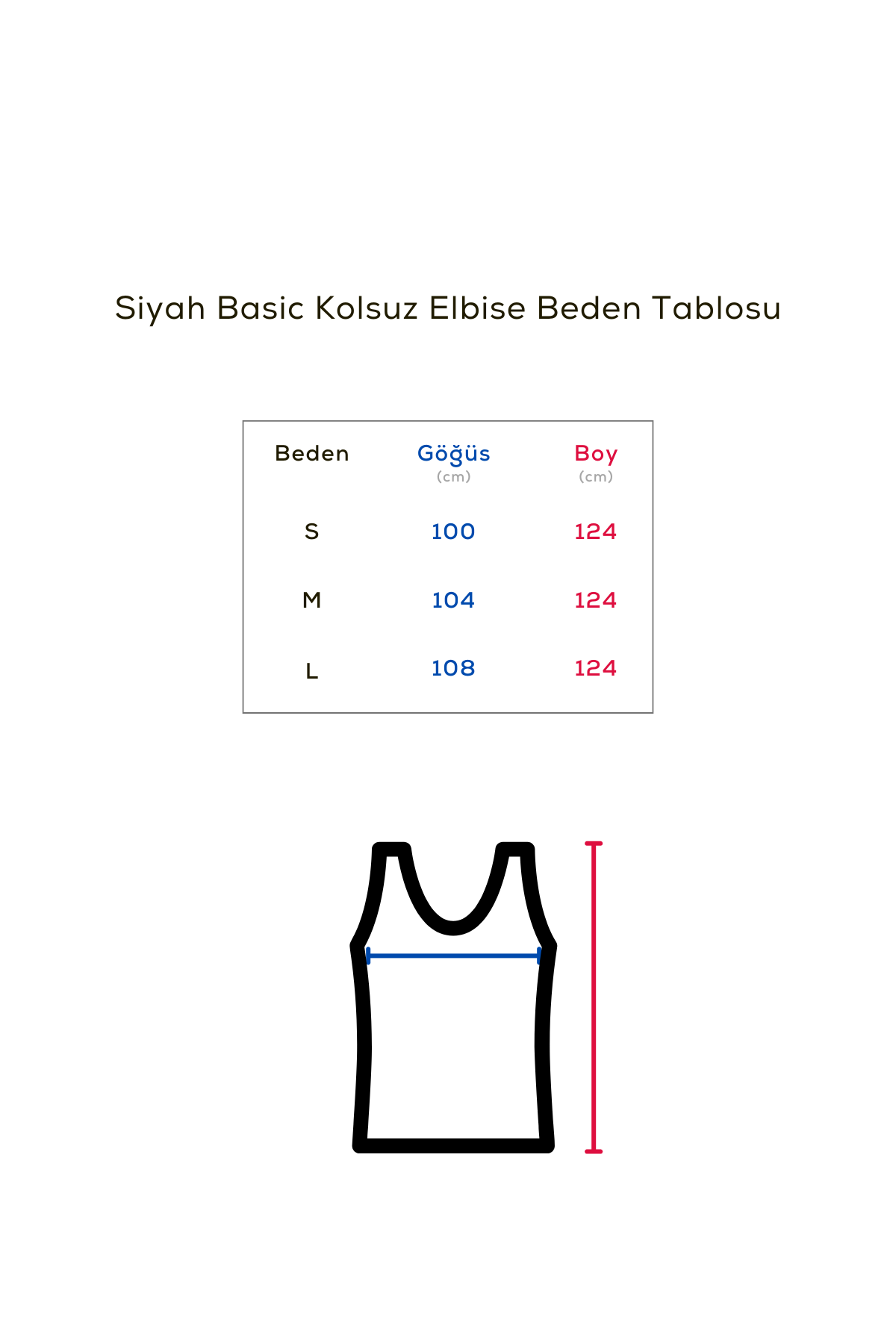 Kadın Kolsuz Elbise – Siyah Basic Rahat Yazlık Elbise