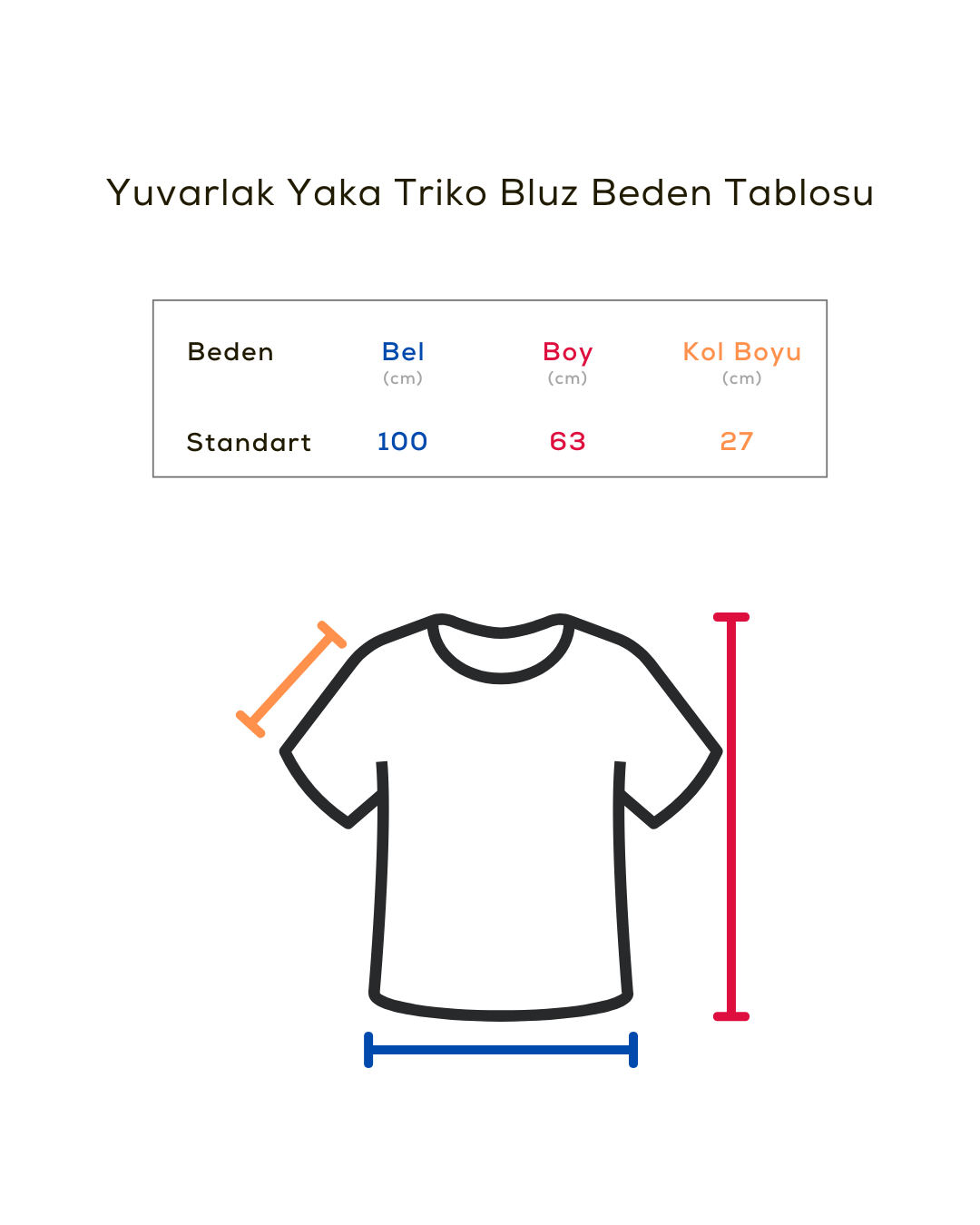 Kadın Triko Tişört – Sarı Yuvarlak Yaka Kısa Kollu Yazlık Üst